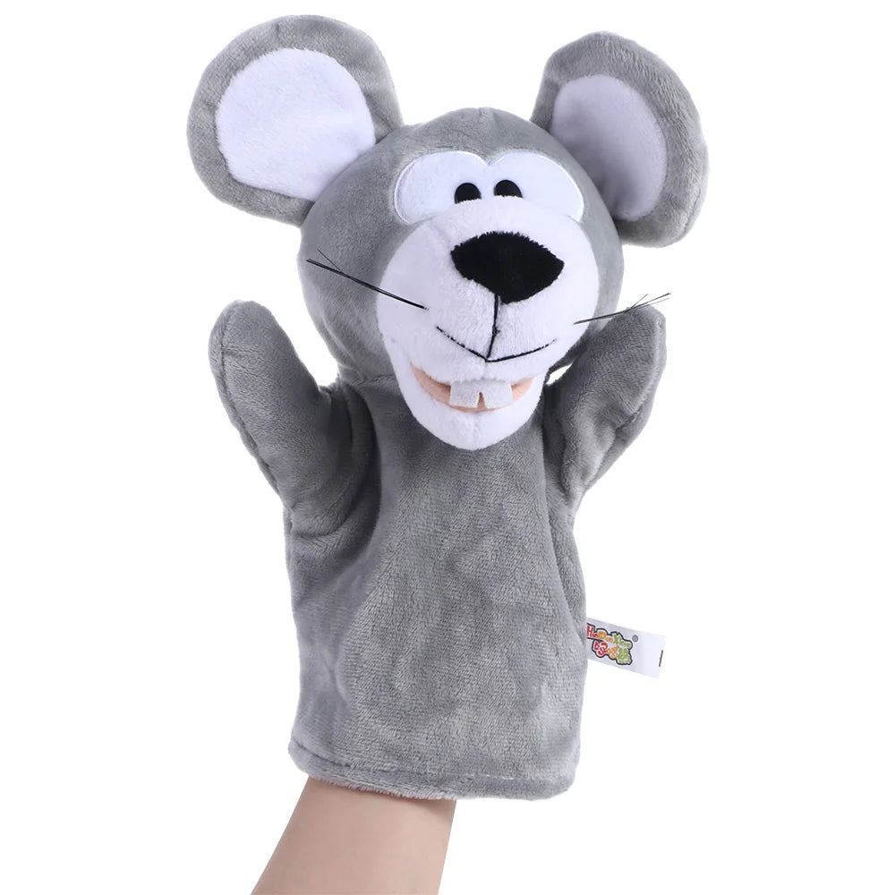 para Niños Peluches Peluches Oso Tiburón Peluches Marioneta de Dedo Títere Animal Muñeco de Peluche
