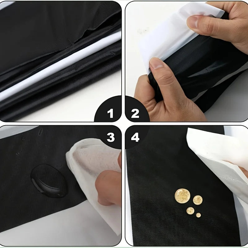 1pc, Black And White Striped Tablecloth, Waterproof Rectangular Tablecloth For Holiday Party Picnic Decoration