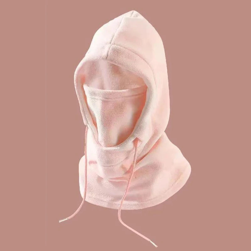 Gorro de invierno cálido con mascarilla y calentador de cuello 4 en 1, pasamontañas a prueba de viento para hombres y mujeres, protección contra el frío para ciclismo