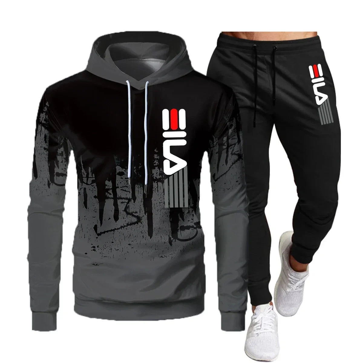 2025 Brand Autumn and Winter Hoodie Suit Men's Fashion Hoodie Brand Pants Casual Jogging Suit Sports Wear Sweatshirt