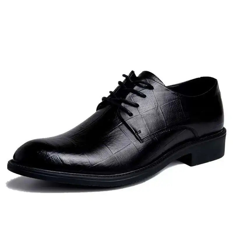 Nuevos Zapatos de Traje Negro para Hombre Fiesta Zapatos de Vestir para Hombre Cuero Italiano Zapatos Hombre Zapatos Formales Hombre Oficina Sapatos Sociales Masculino