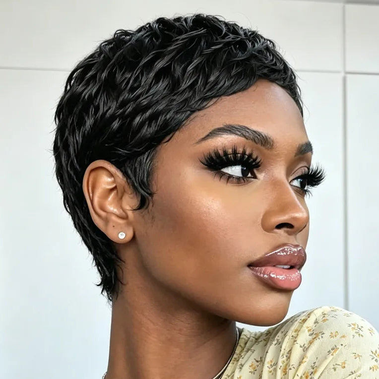 30 Color Pixie Cut Wig