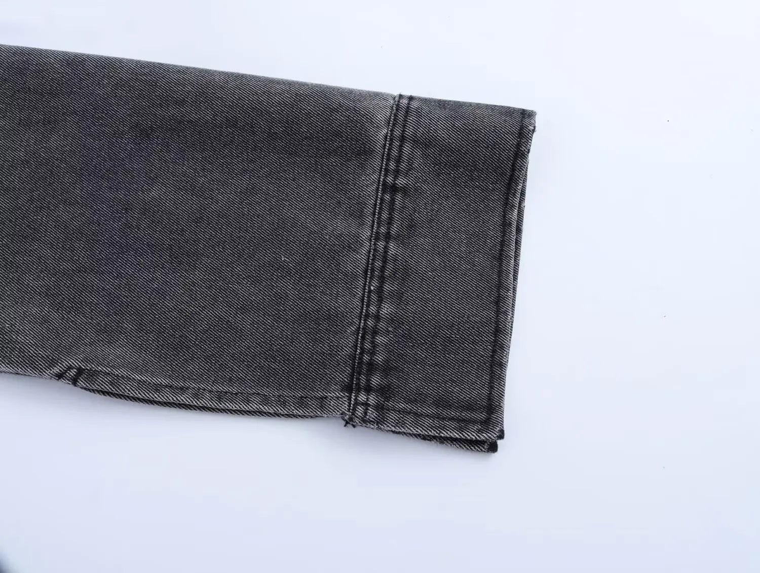 Conjuntos de pantalones anchos con cordón de otoño para mujer, 2 piezas, conjunto de blusa de mezclilla de moda para mujer, conjunto informal de dos piezas para mujer