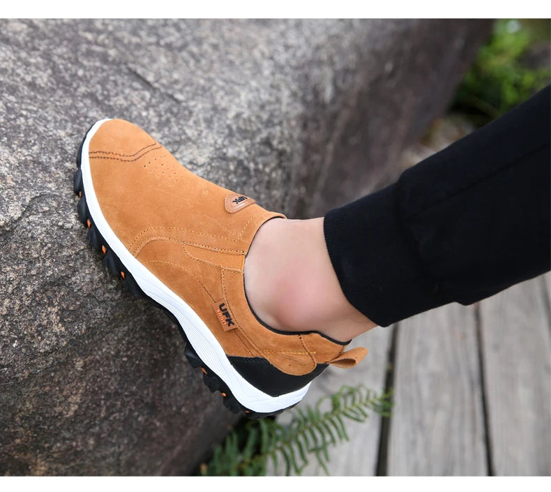 Zapatillas de exterior para hombre, calzado deportivo para caminar, calzado cómodo para hombre, calzado para escalar y senderismo para hombre