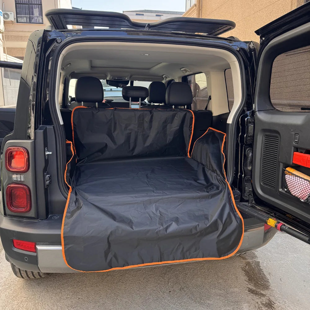 Funda de asiento de coche impermeable para perros, maletero, transportador de perros, alfombrilla de viaje, hamaca para perros pequeños, medianos y grandes