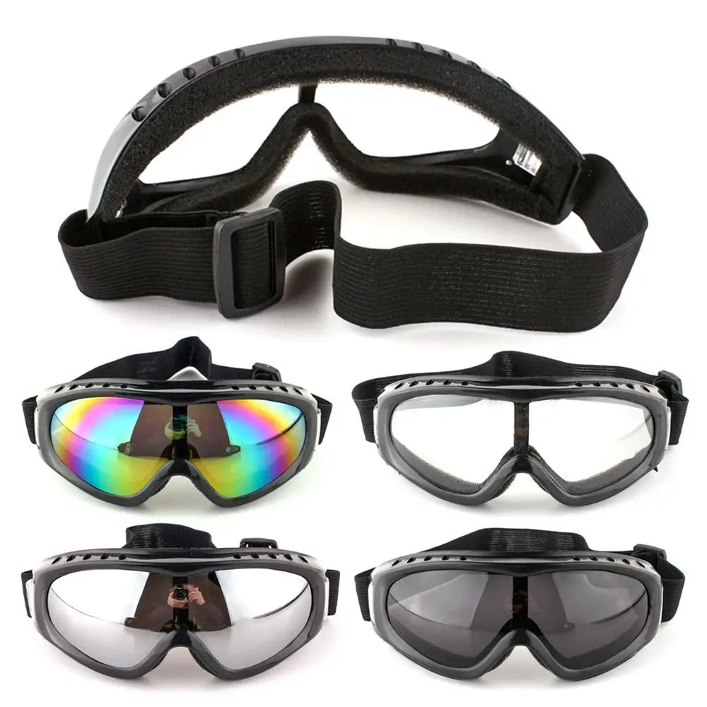 Unisex Children Ski Goggles Winter Windproof Dustproof Kid Eyewear Glasses Snowboard Moto Cycling Protective Lens Frame