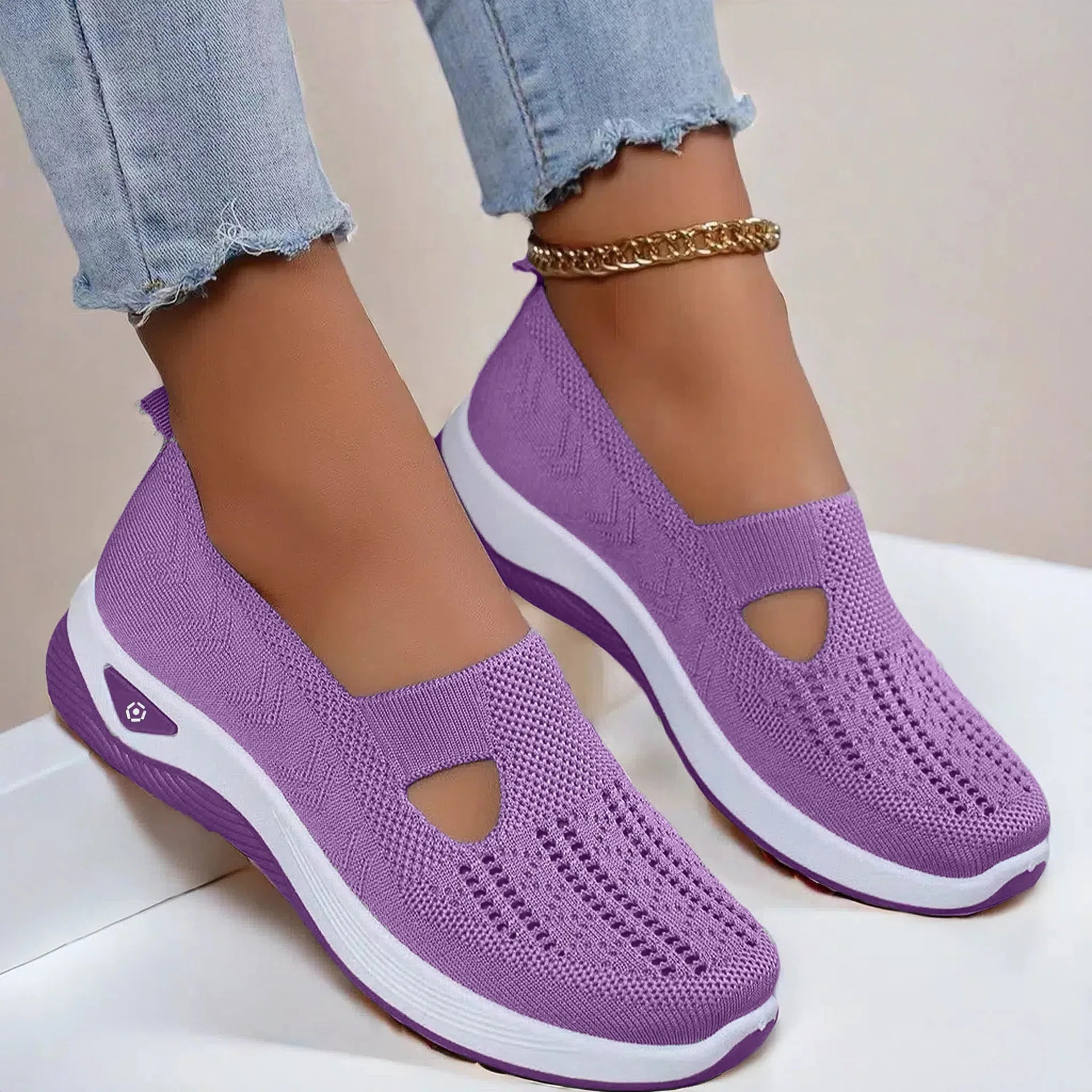 Zapatos de verano para mujer, de lona transpirable de malla, planos ligeros para caminar, zapatillas nuevas para mujer, zapatos vulcanizados, mocasines sin cordones