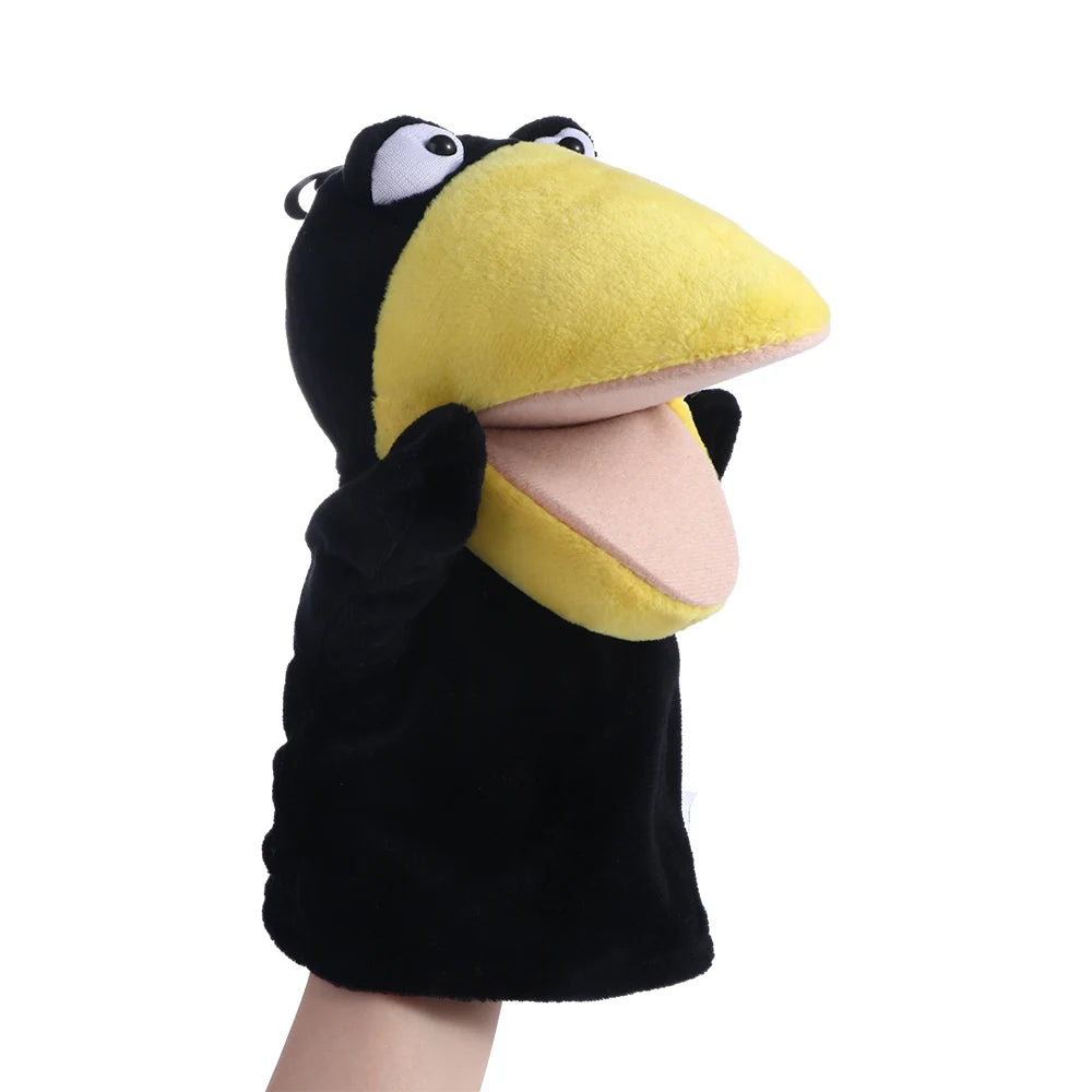 para Niños Peluches Peluches Oso Tiburón Peluches Marioneta de Dedo Títere Animal Muñeco de Peluche