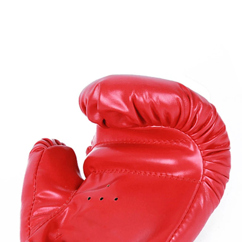 Guante de Boxeo de Cuero Kickboxing Guante Protector para Niños Entrenamiento de Golpe Sanda Suministros Deportivos Guantes de Boxeo para Niños