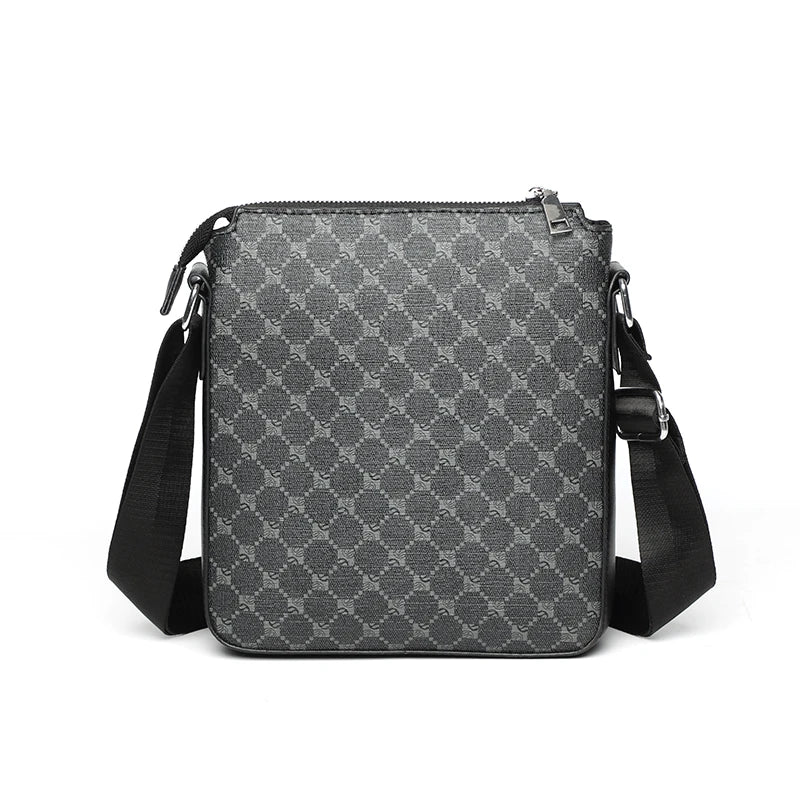 Sac bandoulière de marque de luxe pour hommes, nouveau sac messager décontracté pour homme, sac tendance pour homme, sac en cuir de créateur, sac à bandoulière