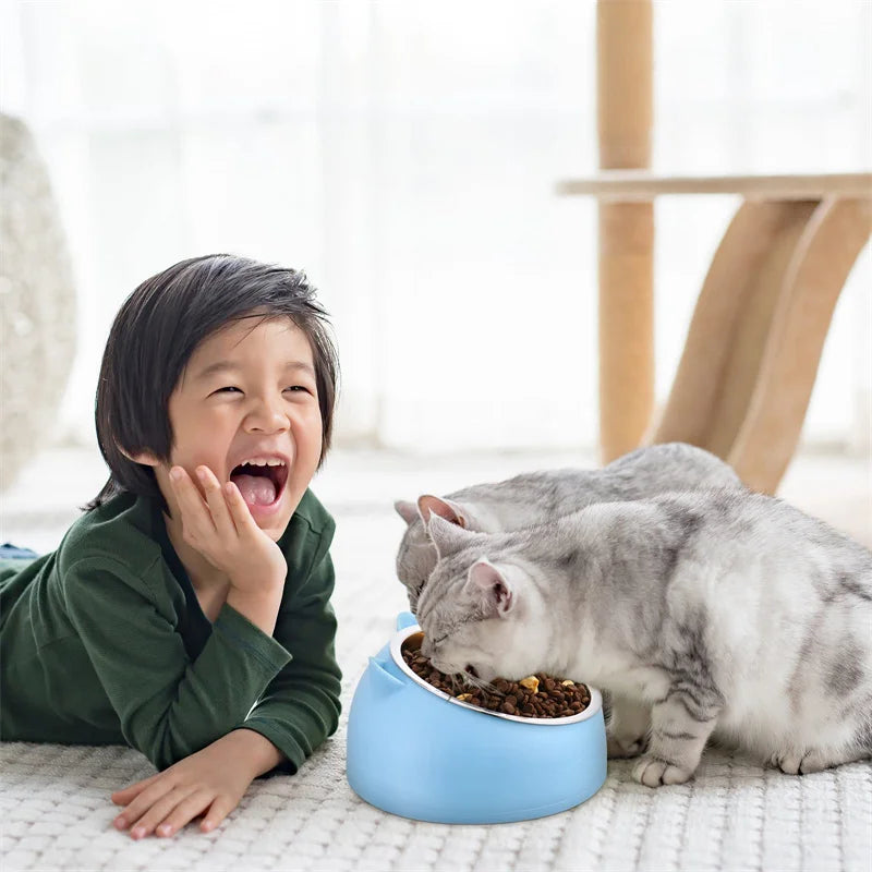 Pet Bowls Dog Food Water Feeder Stainless Steel Pet Drinking Dish Feeder Cat Puppy Feeding Supplies Small Dog Accessories