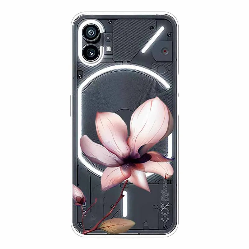 Case for Nothing Phone 1 Cover Transparent Soft TPU Silicone Cases for Nothing Phone One Phone 1 Clear Coque Cute Phone1 2022