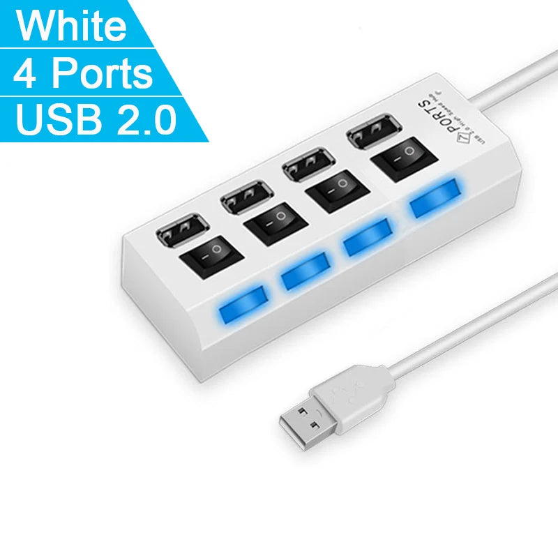 USB-hub-lampe