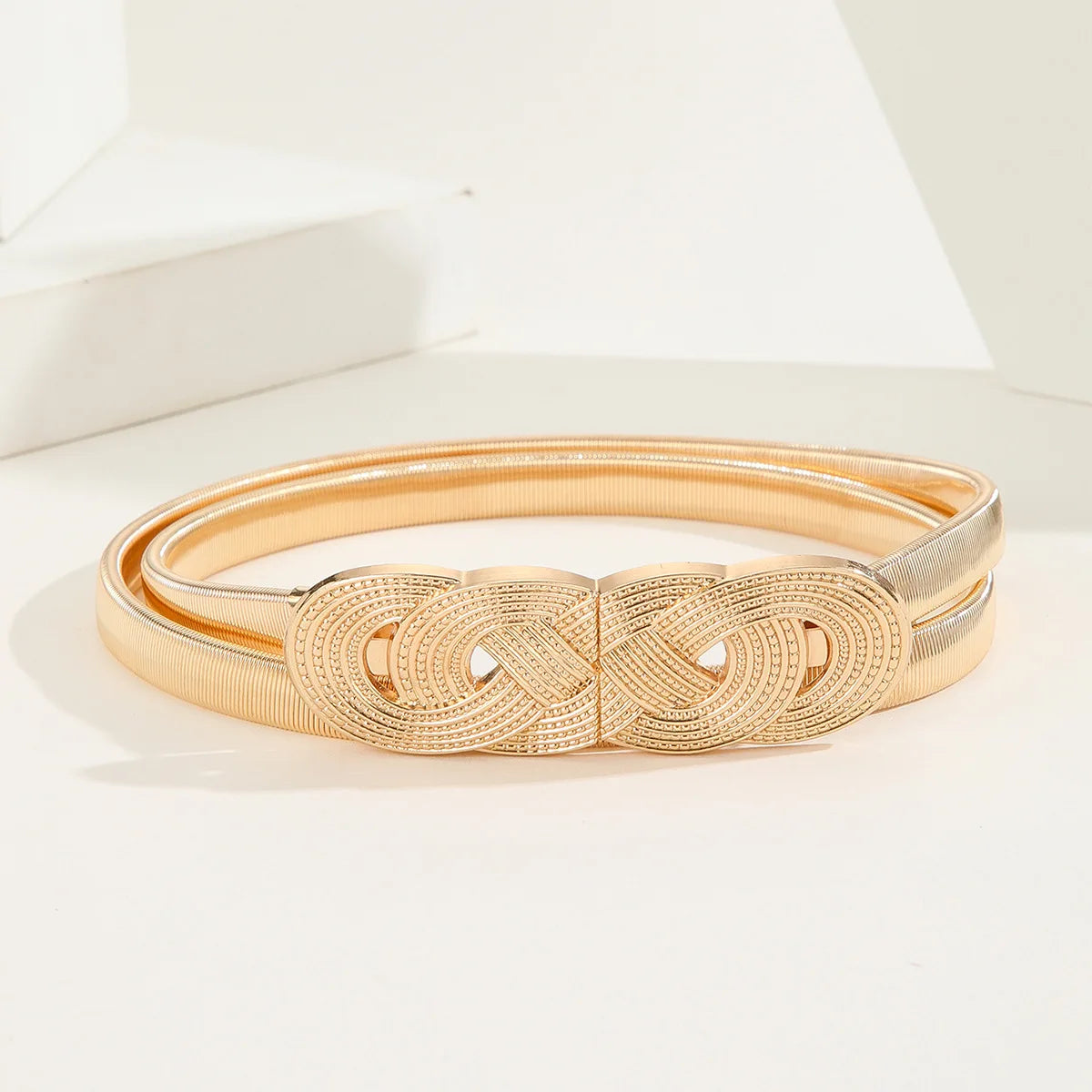 Metallic Chain Waist Belt