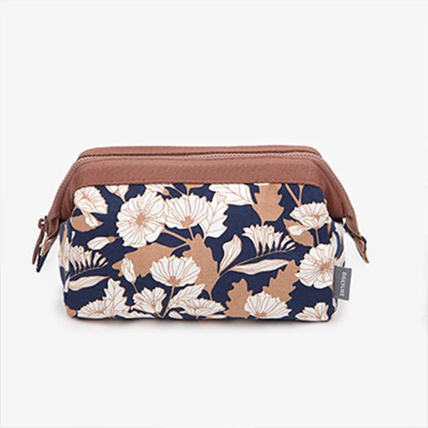 Bolsa de cosméticos de nueva moda para mujer, impermeable, diseño de flamenco, bolsas de maquillaje, organizador de viaje, kits de artículos de tocador, bolsas de maquillaje portátiles para esteticistas