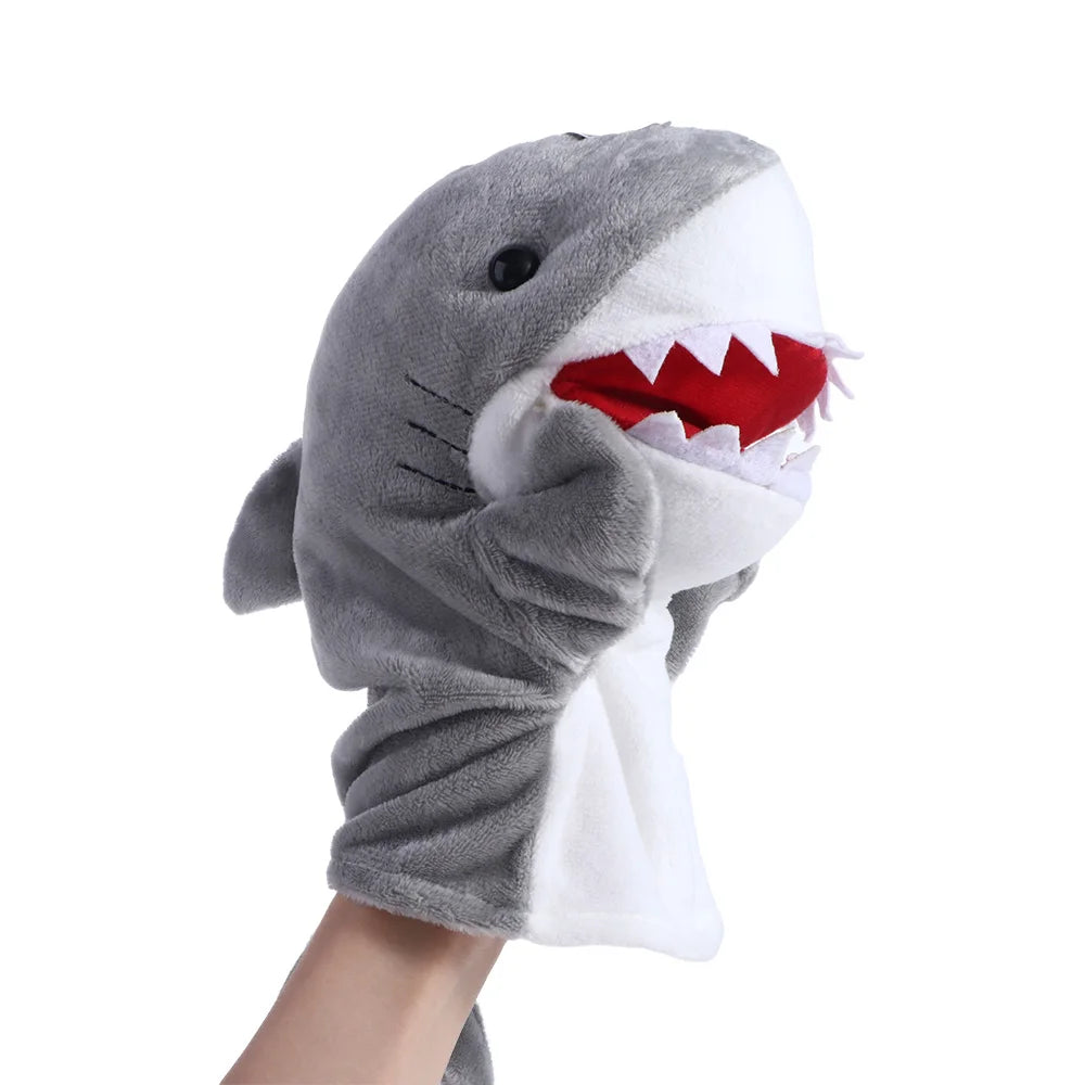 para Niños Peluches Peluches Oso Tiburón Peluches Marioneta de Dedo Títere Animal Muñeco de Peluche