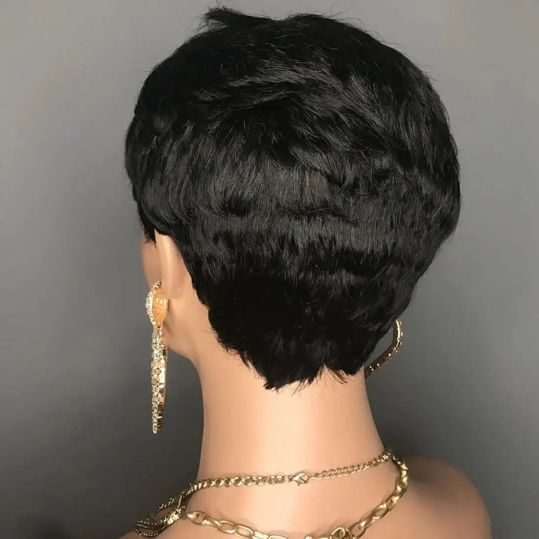 Short Layered Pixie Wig