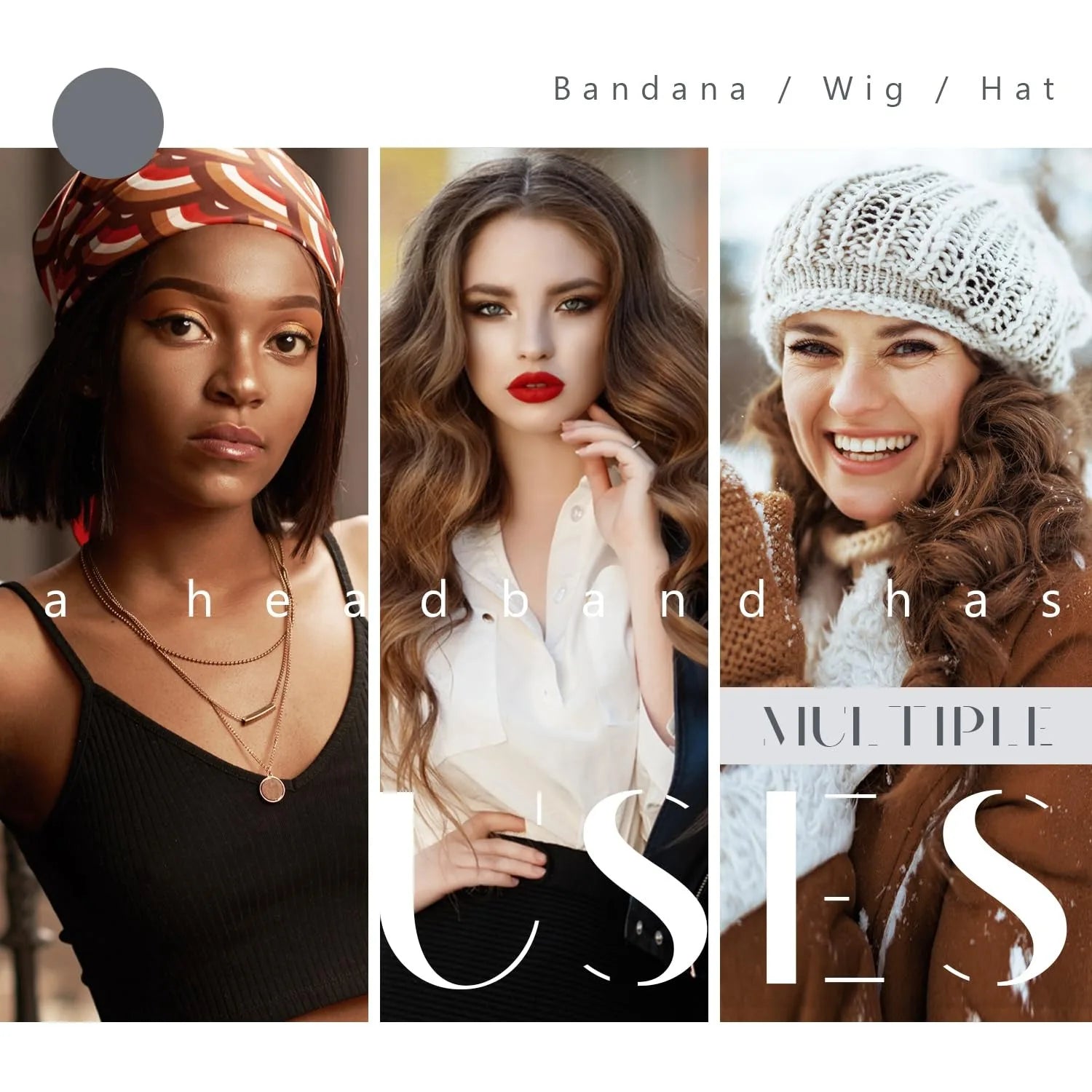 Wide Wig Grip Band for Lace Front Wigs, Velvet Wig Grip Band with Adjustable Hook & Loop Fastener, Nude, 1 Pieces