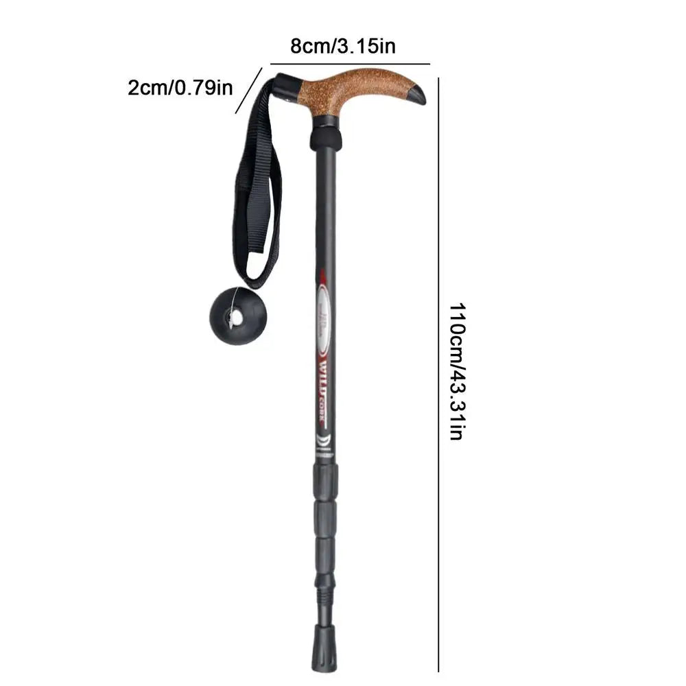 Bâtons de randonnée télescopiques pour randonnée, escalade, camping, raquettes, ski