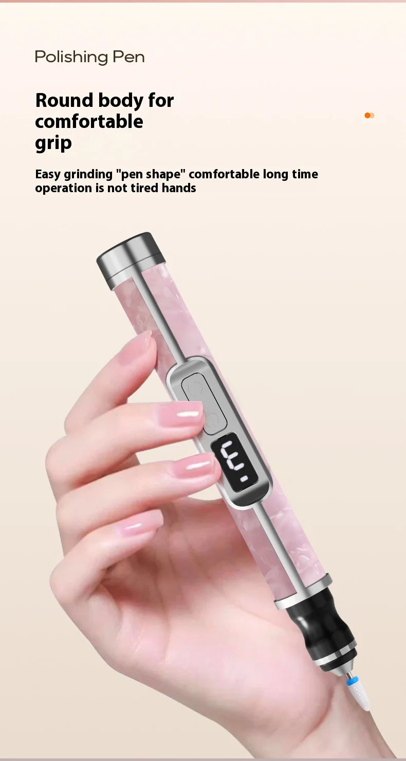 Nail art tools professional set electrical adjustment Rechargeable Electric Nail Grinder Nail Art Tools sets for Home Salon