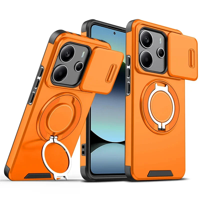Magnetic Slide-Camera Phone Case