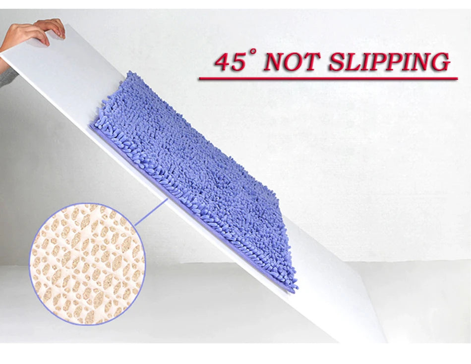 Bath Mat Cheap Thicken Memory Carpet Rugs Toilet Bathtub Room Living Room Door Bathroom Absorbent Foot Floor Mats