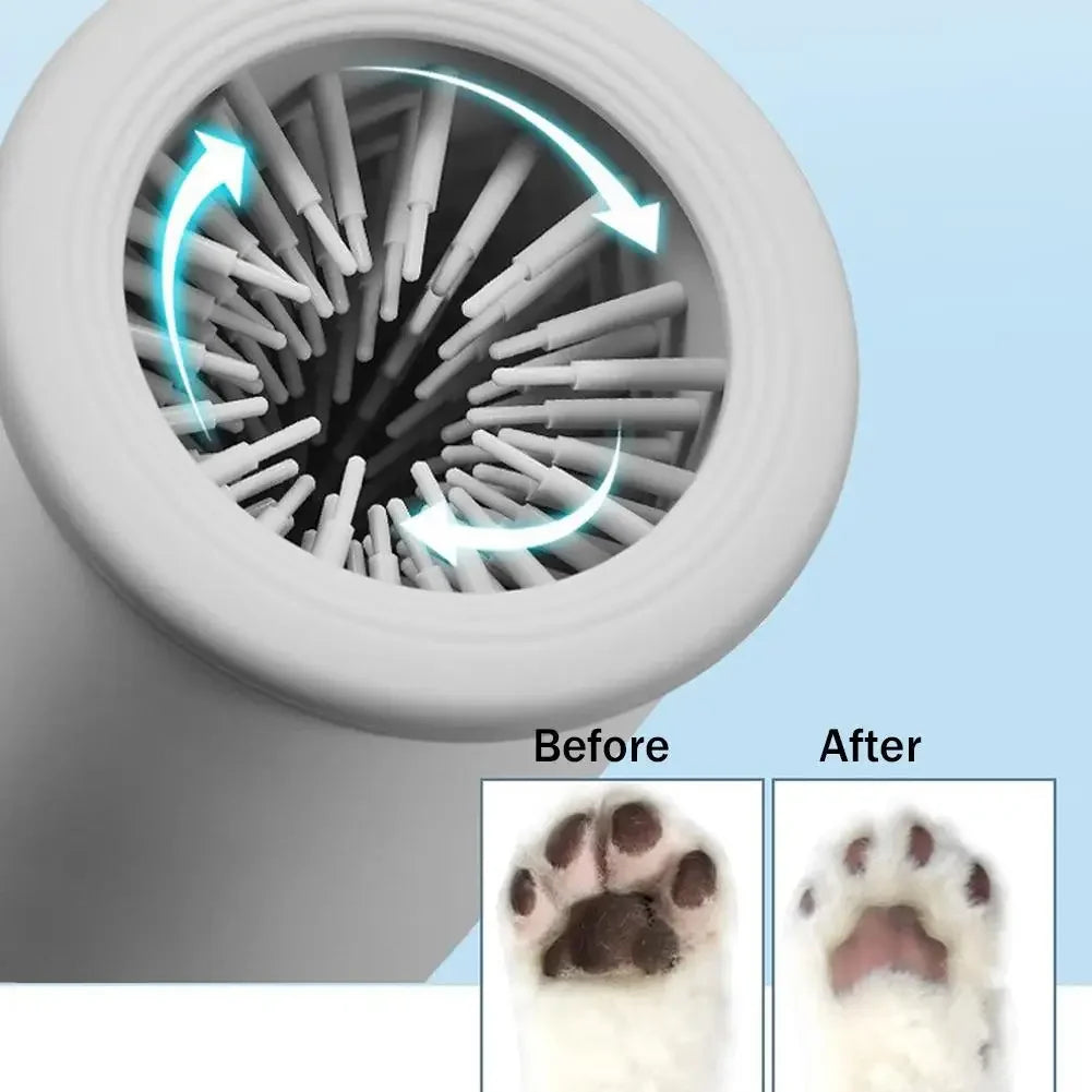 Automatic Dog Paw Cleaner – USB Rechargeable & Gentle Wash