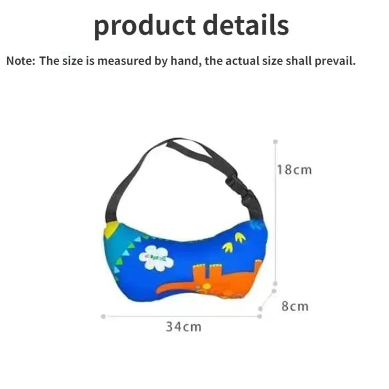 Almohada para niños, cojín para asiento de coche, reposacabezas universal para asientos infantiles, almohadas cómodas para que el bebé duerma la siesta, protector suave para el cuello y la cabeza