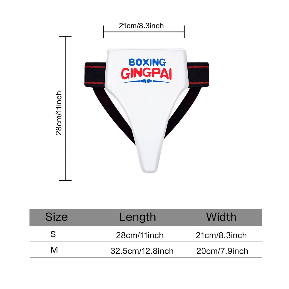 Kids Girls Boy Boxing MMA Muay Thai Jockstraps Crotch Protector Taekwondo Groin Guard Protection Training Gear