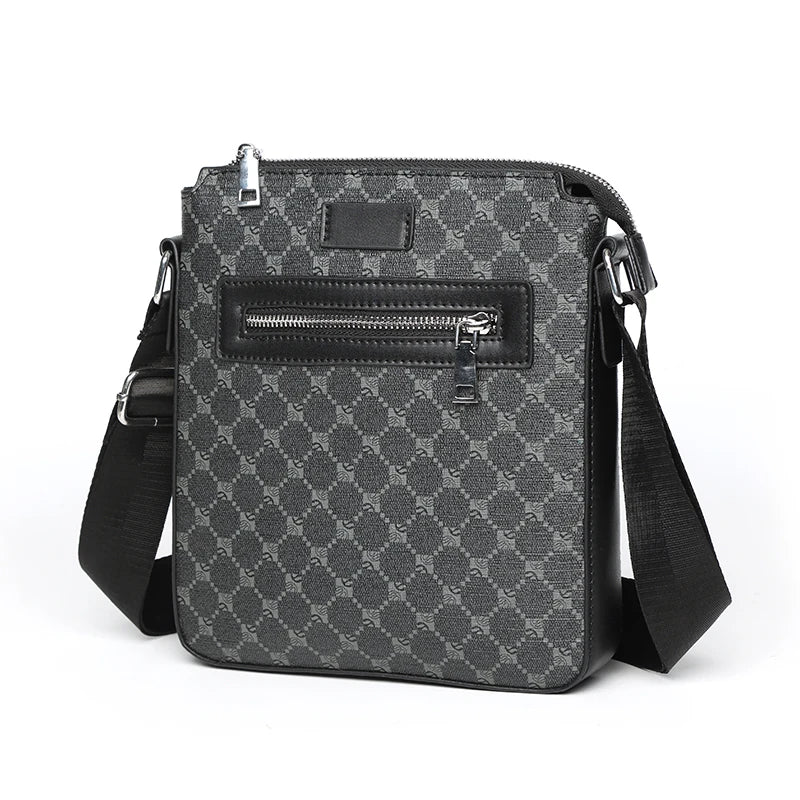 Sac bandoulière de marque de luxe pour hommes, nouveau sac messager décontracté pour homme, sac tendance pour homme, sac en cuir de créateur, sac à bandoulière