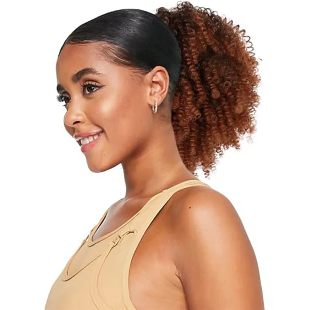 Afro Puff snøring hestehale