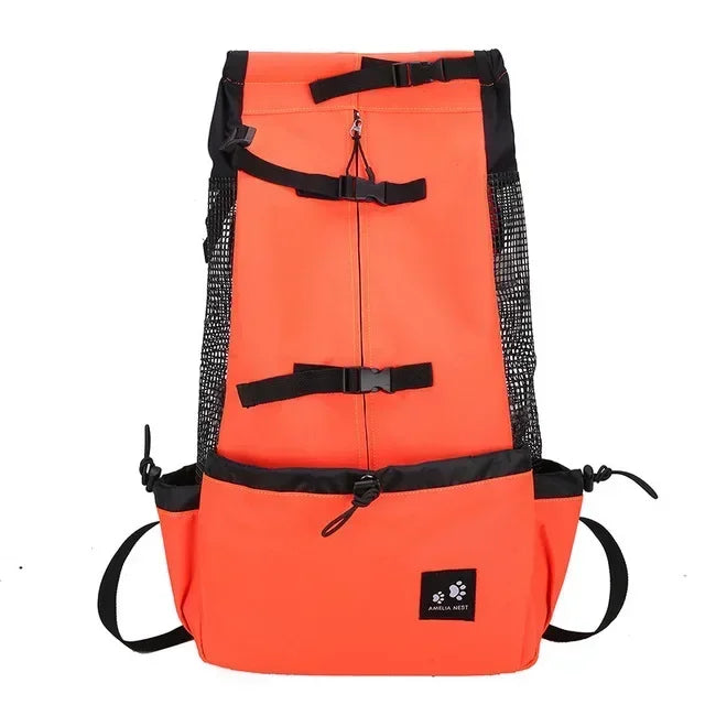 Bolsa transportadora transpirable para perros, mochila portátil para viajes al aire libre, transportadores reflectantes para gatos, accesorios para perros Bulldog Francés