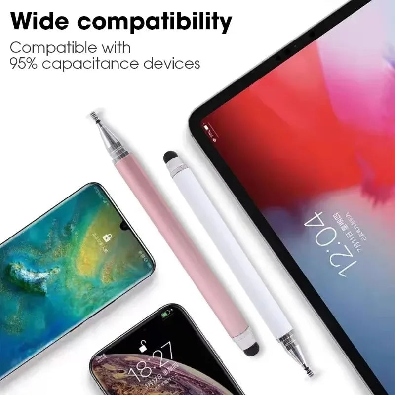 Stylet capacitif universel 2 en 1 pour tablette et téléphone intelligent, 3/1 pièces, stylos de dessin pour iPhone/Android, tous écrans tactiles capacitifs