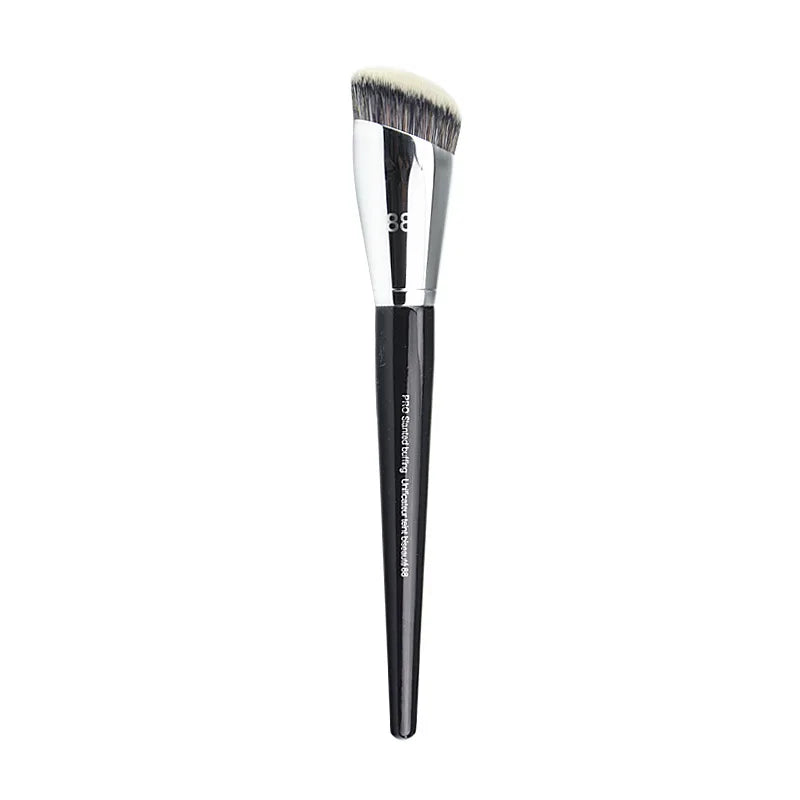 1 unidad de brochas de maquillaje para polvos sueltos, colorete, base, corrector, pincel de sombra de ojos, herramientas cosméticas de belleza para mujeres