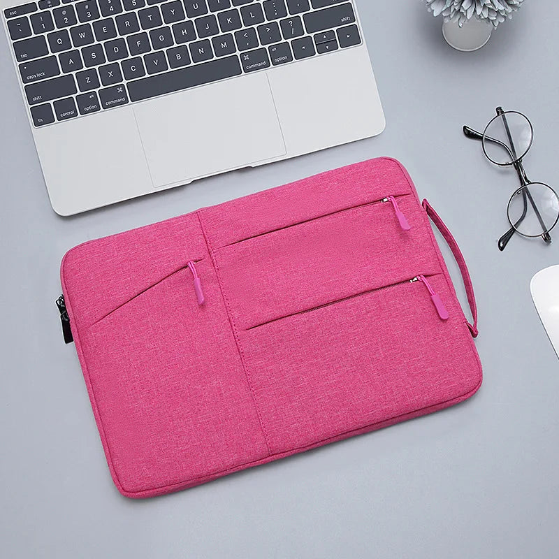 Laptop Bag 14 15.6 Inch Sleeve Case For Macbook M1 M2 Air 13 A2681 M3 Pro 14 16 2024 15.4 HP Dell Lenovo Notebook Handbag Bags