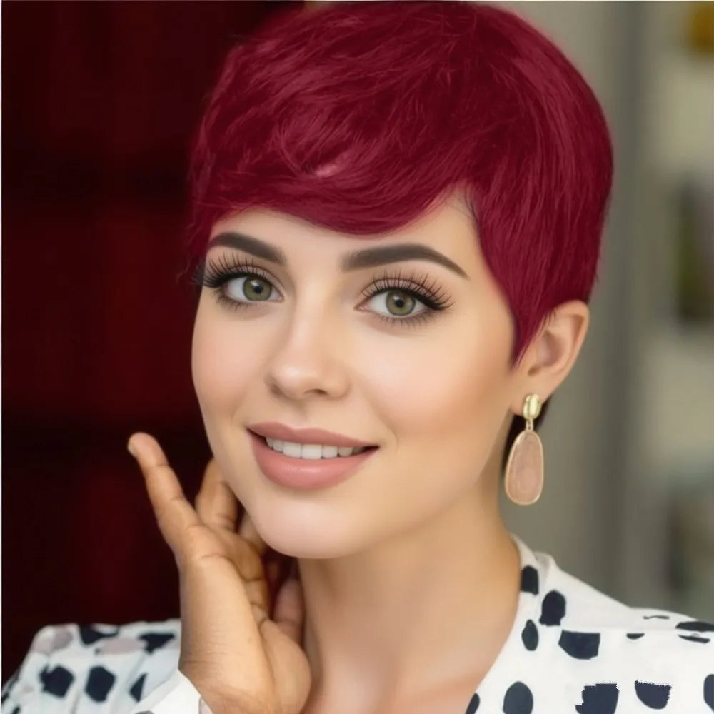 Perruque pixie classique