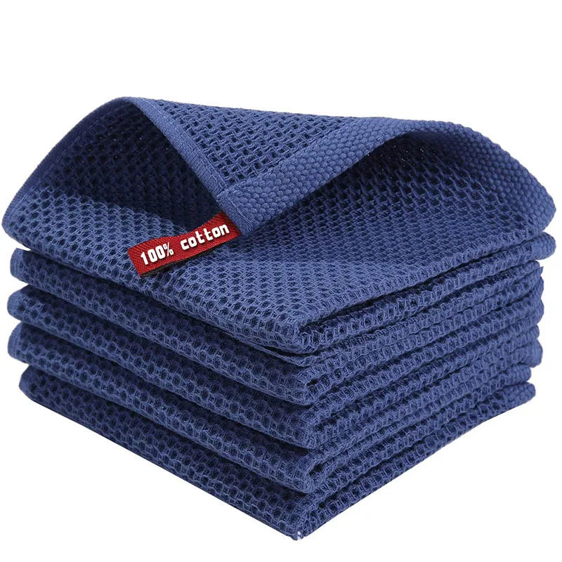 Paño de Cocina de Algodón Suave – Absorbente, Duradero y Perfecto para la Limpieza Diaria