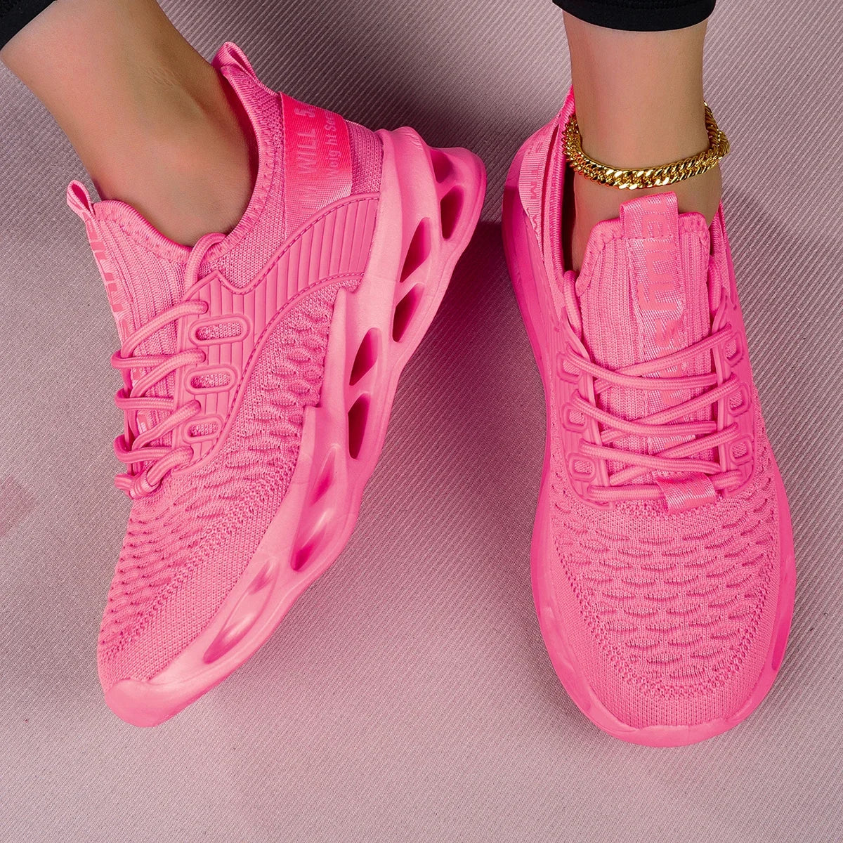 Zapatillas deportivas YRZL para mujer, zapatillas de correr transpirables y cómodas, zapatillas de alta calidad para hombre, zapatillas ligeras para mujer
