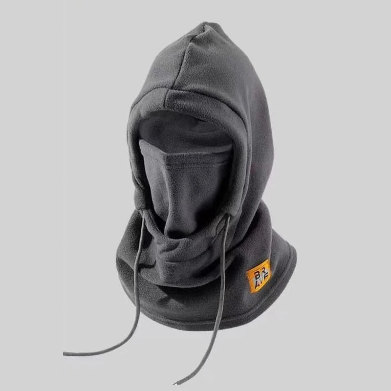 Gorro de invierno cálido con mascarilla y calentador de cuello 4 en 1, pasamontañas a prueba de viento para hombres y mujeres, protección contra el frío para ciclismo