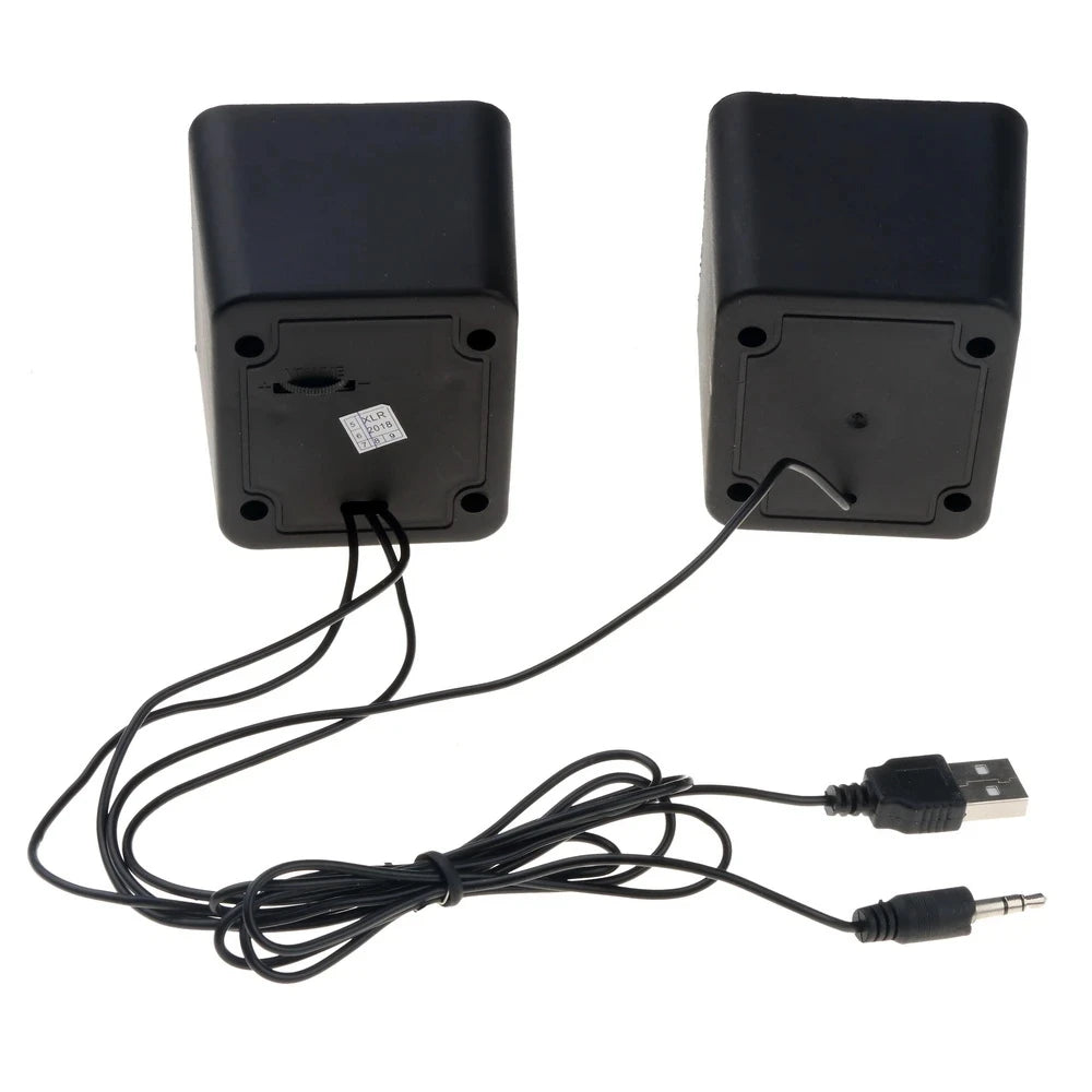 Altavoz de computadora para PC portátil de escritorio Caixa De Som Caja de sonido Sistema de audio de música Bocina Columna Acústica Columna Unidad amplificada