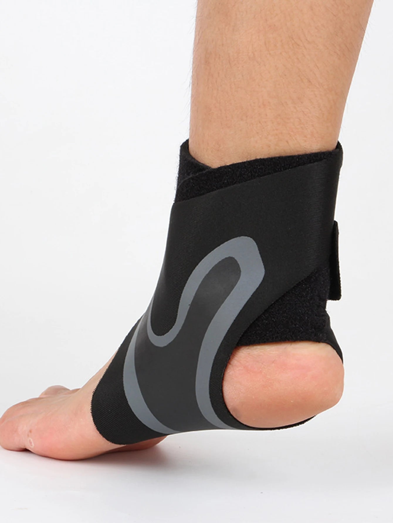 1 paire de protège-chevilles de sport, résistant à la pression, anti-entorse, chaussettes de cheville, pour le basket-ball et le football en plein air