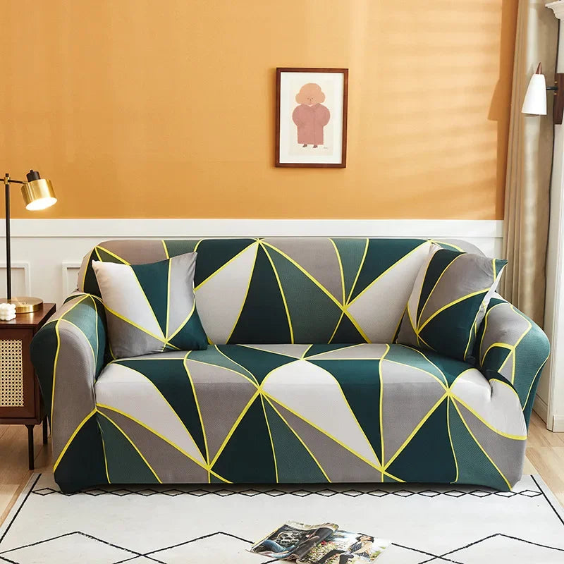 Stretch Printed Sofa Cover