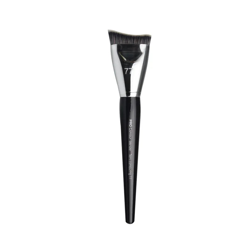 1 unidad de brochas de maquillaje para polvos sueltos, colorete, base, corrector, pincel de sombra de ojos, herramientas cosméticas de belleza para mujeres