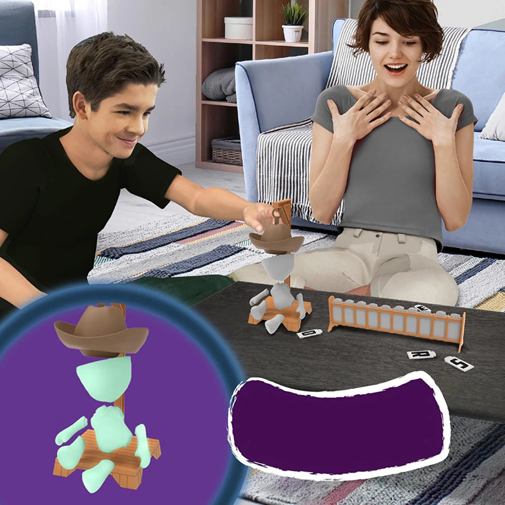 Juego de mesa magnético del ahorcado: divertido juego de mesa para niños y adultos, juegos de fiesta familiar
