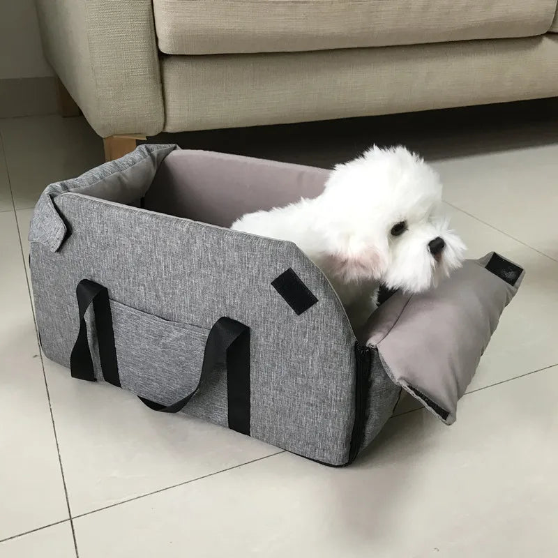 Asiento Portátil para Mascotas en el Coche