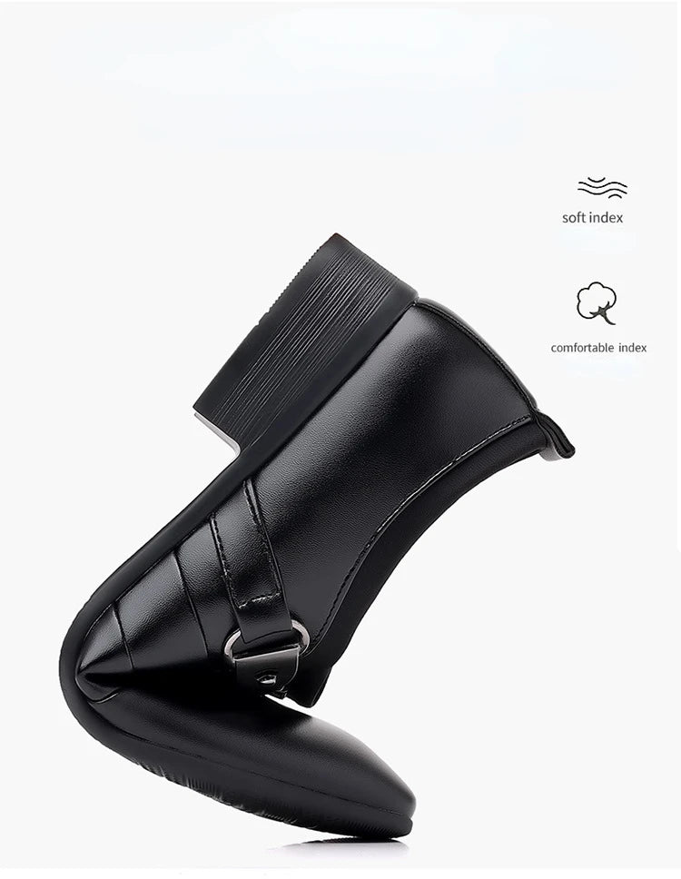 Zapatos de vestir para hombre, mocasines formales para traje de boda para hombre, zapatos de oficina para boda, mocasines sin cordones, zapatos de vestir elegantes para hombre