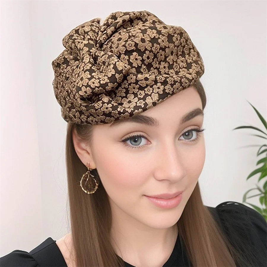 2025 Fashionable and Elegant Black Top Hat Hair Accessories Retro Women's Evening Headwear Bridal Headwear Headband Accessories