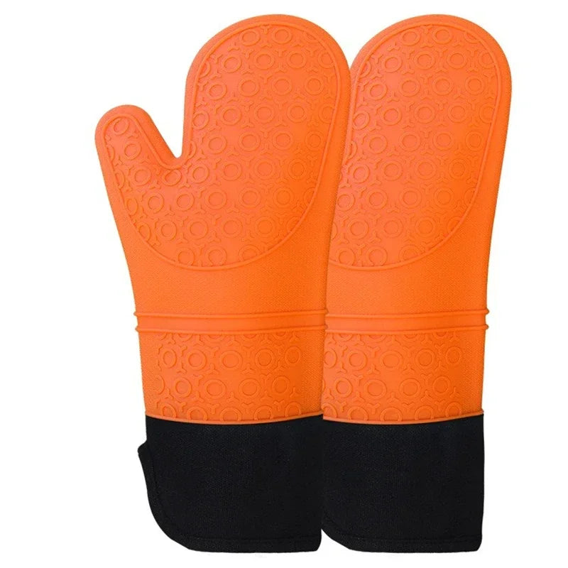 Gants de cuisine en silicone résistants à la chaleur, ustensiles de cuisson pour micro-ondes, ustensiles de cuisine, de bar, de pâtisserie