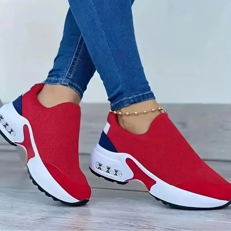 Women’s Platform Sneakers – Breathable & Stylish Design
