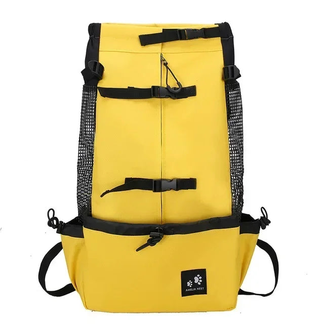Bolsa transportadora transpirable para perros, mochila portátil para viajes al aire libre, transportadores reflectantes para gatos, accesorios para perros Bulldog Francés